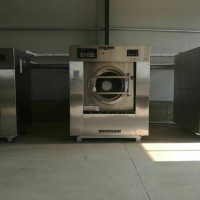 鹤壁处理二手工业100公斤航星海狮水洗机，二手毛巾烘干机
