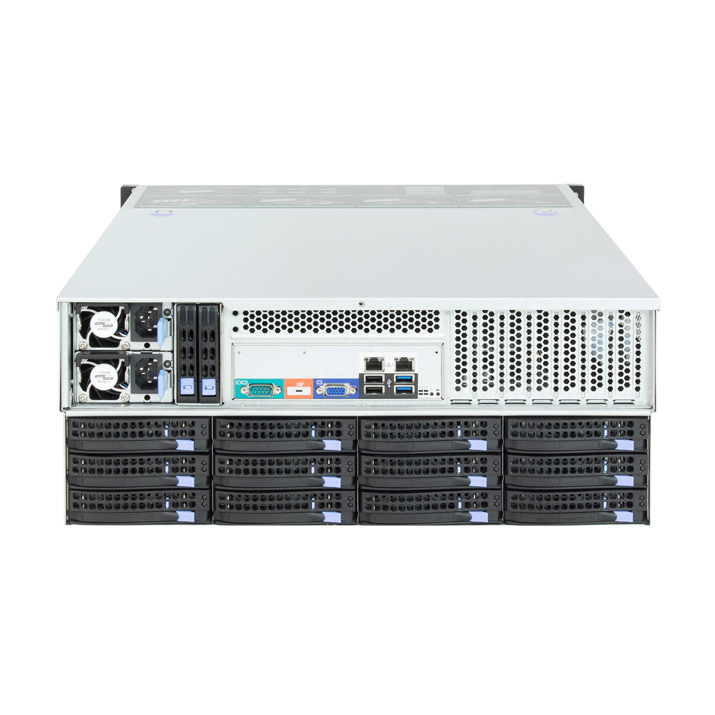 杰士安36或48盘位IP SAN架构视频监控服务器