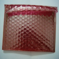 广州屏蔽膜复合红色防静电泡泡袋,邮寄防静电汽泡袋