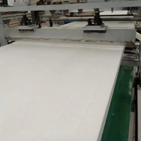 山东淄博厂家出售硅酸铝针刺毯/纤维毯生产线2条