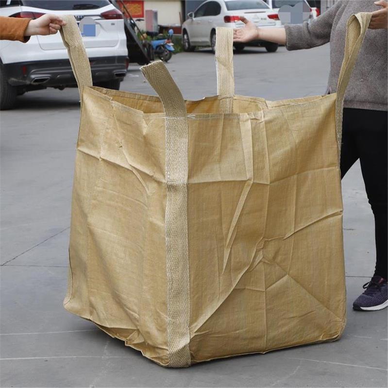 乌鲁木齐全新黄色再生料吨袋太空袋集装包污泥预压袋