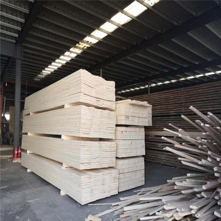 100*100*6000mm木板条杨木整芯板材山东工厂直销