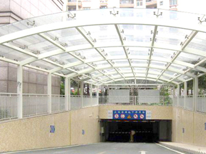 石景山钢结构厂房制作安装-北京福鑫腾达钢结构商场入口