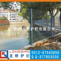 苏州本地河道围网 苏州污水处理厂围栏 护栏网 龙桥护栏生产