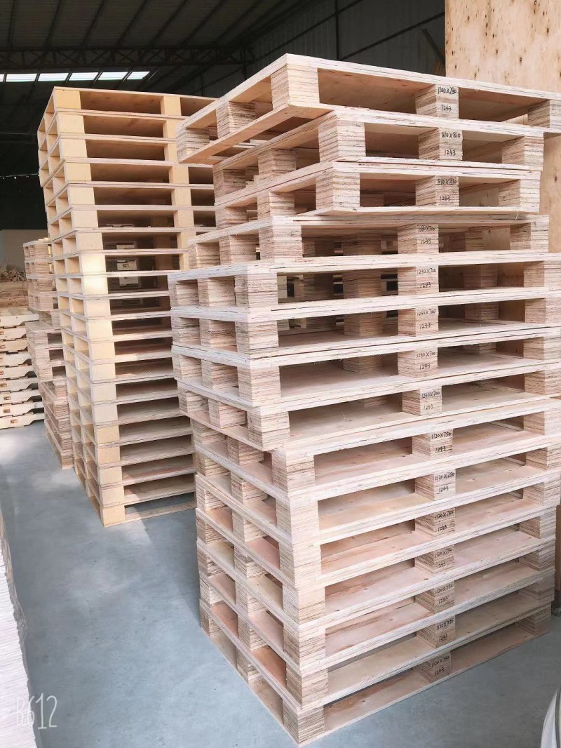 免熏蒸货物周转木栈板美国实木托盘地台欧标消毒证明热处理木卡板