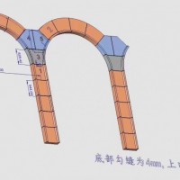 拱形骨架护坡模具钢板设计韧性强